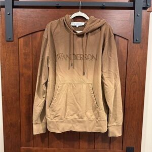 JW Anderson Tobacco Sunset Ombré effect Hoodie